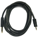 3.5mm Male to 1/4inch 6.35mm Stereo Male Plug Adapter Cable Mic Aux Cable-2 N2Y9