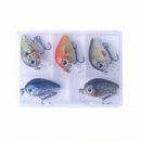 5PCS/Lot 1.5g 2.7cm Topwater 0.1-0.5m Wobbler Mini Crankbait 5 pcs Baits witN7P9