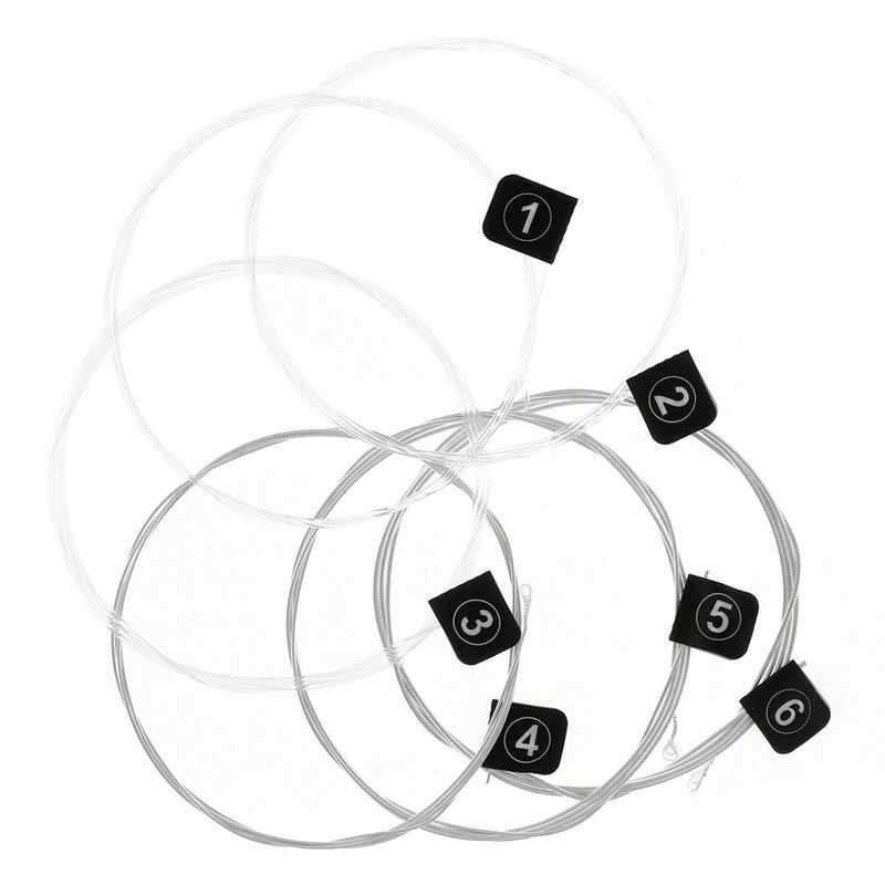Orphee 6pcs/set Electric Guitar String Set Nickel Alloy String Super Light