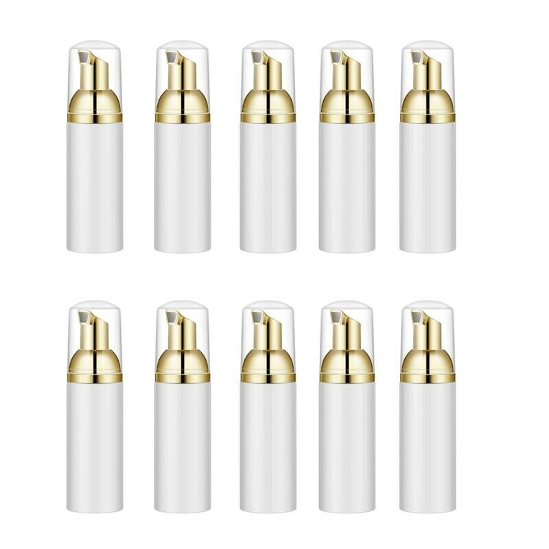 10PCS 30ML Plastic Foaming Bottle Soap Mousses Liquid Dispenser,Froth Shamp M8A8