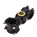 Bicycle 31.8*128mm Adjustable Riser Extended Stretch Handlebar Stem Bike