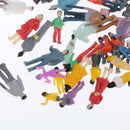 200Pcs HO 1:100 Peoples Miniatures Passenger Parking Train Scenery Diorama