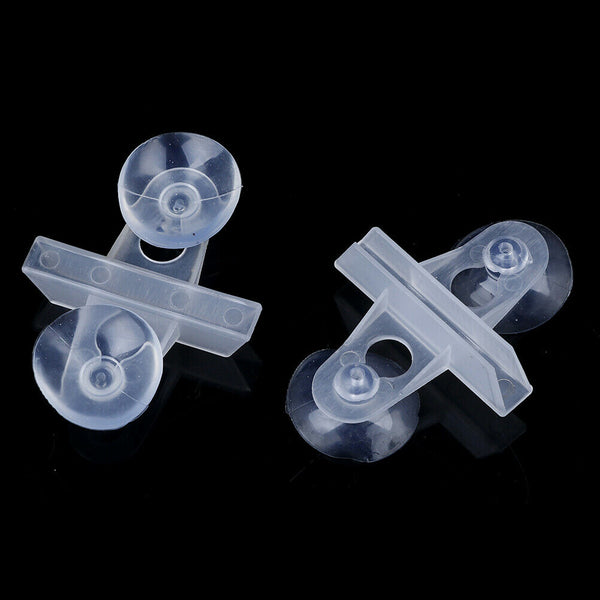 5pcs Aquarium Fish Tank Divider Suction Cup Divider Plastic Sheet Holder SSE