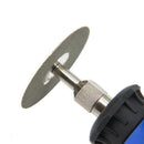 10X 60mm Diamond Coated Cutting Cut Off Disc Blade Wheel & For Rotary Tools Kit