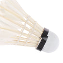 12 Pcs White Goose Feather Badminton Sport Shuttlecocks Durable Training B ME
