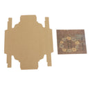 12 Set/Pack Color Printed Jewelry Necklace Packing Box Small Gift Box, Wreath