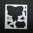 Cute Fox Puzzle DIY Handmade Craft Stencils Decor Tool Set Cutting Die