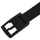 Men's Women's Silicone Belt Rubber Plastic Buckle Plain Leather Style Adjus