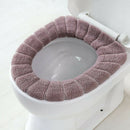 Washable Bathroom Toilet Seat Filling Soft Warmer Mat Cover Pad Cushion P7D4