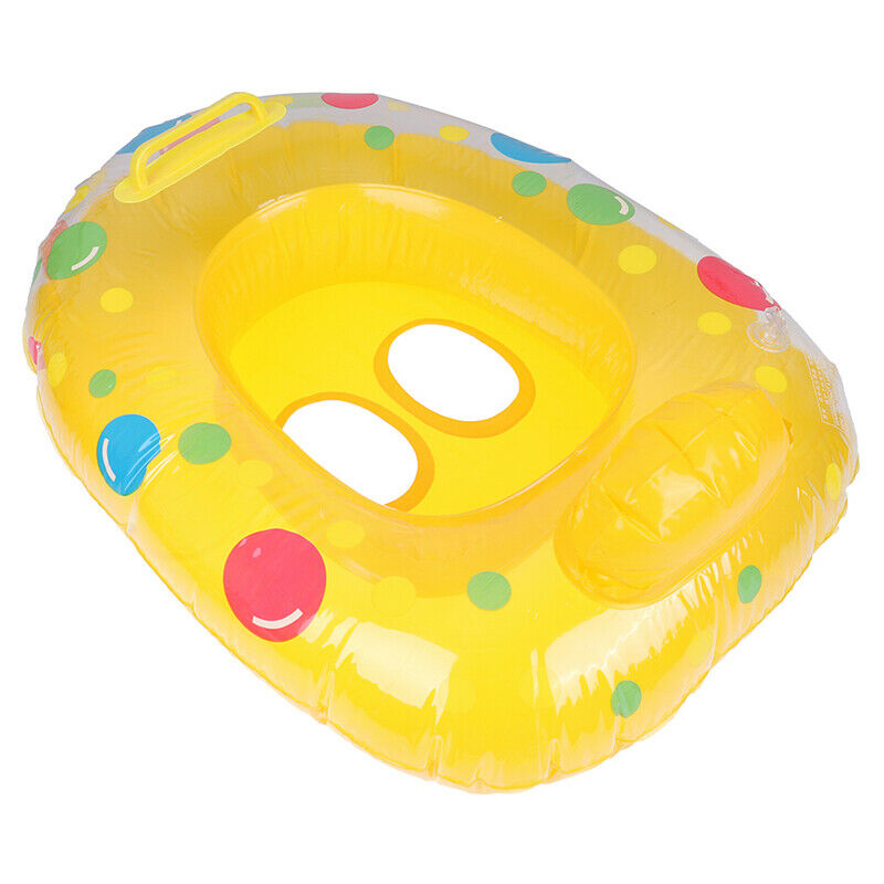 Summer Kids Baby Inflatable Seat Swim Ring Pool Aid Trainer Swim Float boatA Gw