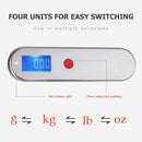 110lb/50kg LCD Digital Hanging Luggage Scale Electronic Scale Weighing Tool