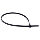 100 x Plastic Zip Trim Wrap Cable Loop Ties Wire Self-Locking Black 2.5*100mm Z