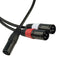 5 Pin Male To Dual 3 Pin Female XLR Audio Microphone Mic Stereo Cable