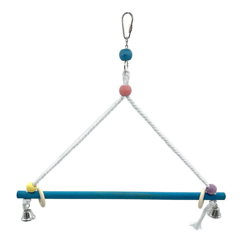 Handmade Birds Swing Parrots Perch Medium Birds Finches Budgie Parakeet