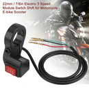 22mm 7/8in Handlebar Electric 3 Speed Module Switch For Motorcycle E-BikeATA Kw