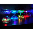 Juggling Toys Triple Bearing Lights Diabolo with Handsticks & String Purple