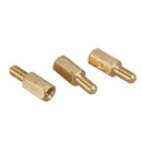 50Pcs M3 Male to Female 14mm Brass Screw Hexagonal Standoff Spacers A6U9