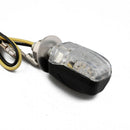2 Pairs DC 12V 6LED Amber Mini Motorcycle Turn Signal Indicator Light  Mot DMQ