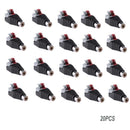 20pcs Press Type RCA Female AV Plug Audio Camera Video Monitor Connector SN9F