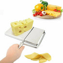 Cheese Cutter Blade Board & Cutter Kit Cake Dofu Butter Slicer Fork Scoop Set