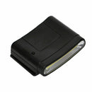 Clip-On COB LED Head Torch Cap Hat Light Headlamp Fishing Camping AAA Batteries