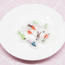 10Pcs/Lot Transparent Capsule Shell Plastic Pill Container Pill Cases Bottl Y2N7