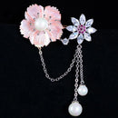Aristocratic Temperament Fashion Flower Brooch Brooch Fashion Korean Access