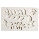 Leaf Rose Flower Silicone Mold Fondant Chocolate Mould Cake Decorating Tool. BX