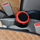 Euro typer Car travel mini red black environmental debris bin