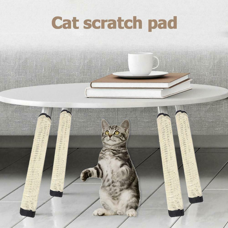 Furniture Carpet Protector Sisal Mat Toys Cat Climbing Scratch Pad Board A