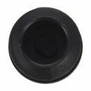 15pcs Black 19mm Dia Round Plastic Blanking End Cap Tubing Tube Insert X8Z7