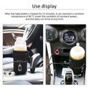 12V Baby Milk Feeding Bottle Heater Nursing Bottle Warmer Car Charger Thermostat