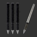 0.7mm Retractable Gel Ink Rollerball Pen Black Sign Office Stationary UK Ge A2M1