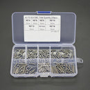 230pcs M2 Stainless Steel Hex Socket Button Head Screw Bolts & Nuts Assortment