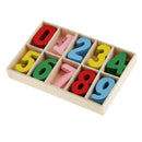 120x Wooden Numbers Scrapbooking Embellishment Card Making Craft Kids Toys
