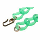 big plastic Chain Necklace Fashion jewelry Frosted green
