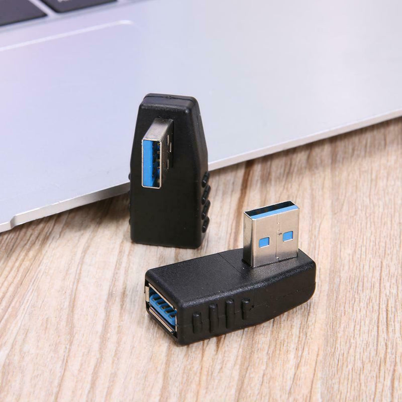 USB Extension Line Male to Female 90 Degree USB 3.0 Elbow Cable Adapter