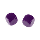 50 Pieces Opaque Blank Dice D6 For D&D RPG MTG Party