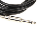 Guitar Bass 1/4'' 6.3mm To USB Link Connection Instrument Cable Adapter A
