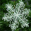 180PCS Home Decorating Window Arrangement Simulation Snowflake