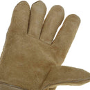 Welding Gloves Thick Heat Wear Resist Cow Split Leather Safety Work Gloves A
