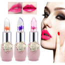 Lipstick,Bright Flower Crystal Magic Temperature Change Long Lasting Moistu