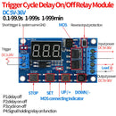 LED DC 5V~36V Dual MOS Control Cycle Trigger Timer Delay Relay Module  Pz