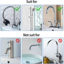 Sponge Holder, Adjustable Stainless Steel Faucet Mounted Sponge Holder For  F6S3