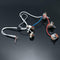 1Set Wiring Harness 2v2t Jack 500k Pots for Replacement LP Electric Guitar
