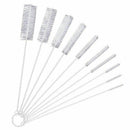 Tube Brush Set Nylon Cleaning Brushes Wire Tube Tool for Test Tubes Cleanin C5E3