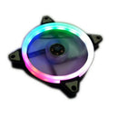 LED Cooling Fan RGB 12cm DC 12V Brushless Cooler For Computer Case PC CPU lj