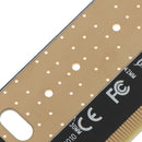 M.2 NVMe SSD Adapter M2 to PCIE 3.0 X16 Card M Key Interface Support PCI_AUA Hn