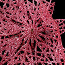 Decoration for Christmas Tree - elegant 13cm Sequin Flowers Suspended with