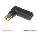 Type-c F To 7.9*5.5mm Male Right Head PD Chip DC Interface Laptop Adapter